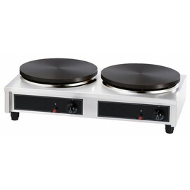 Crêpes-Gerät Power Crêpes Gas II mit 2 Backplatten Gas 2 x 7000 Watt Produktbild