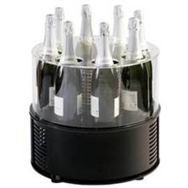 Flaschenkühlung "Alegria", für 8 Flaschen, hervorragende Sichtbarkeit der Getränkemarken, +4° - bis +15°, laufruhiger Danmfoss® -Qualitätskompressor mit Turbokondenstor Produktbild