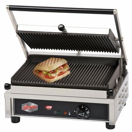 Multi Kontakt Grill II | 230 Volt | Gusseisen emailliert • gerillt • gerillt Produktbild