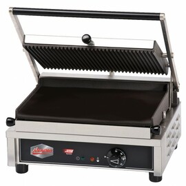 Multi Kontakt Grill II | 230 Volt | Gusseisen emailliert • glatt • gerillt Produktbild