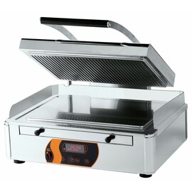 Kontakt Grill Duplex 6 | 230 Volt | Verbundwerkstoff Alu-Edelstahl • glatt • gerillt Produktbild