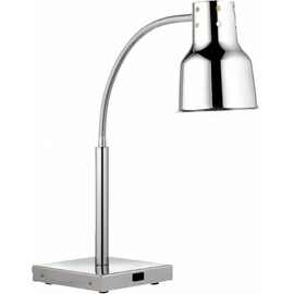 B-WARE | Wärmeleuchte Tibet Chrom | Strahlfarbe weiß  L 220 mm  B 220 mm  H 400 | 850 mm Produktbild