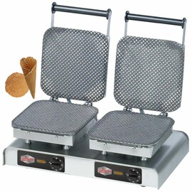 Waffeleisen eco Eiswaffel II  | Waffelgröße 260 x 260 mm (2x)  | 4400 Watt 400 Volt Produktbild