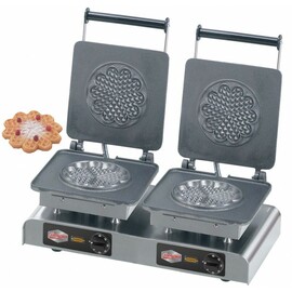 Waffeleisen eco Herzwaffel, klein II  | Waffelgröße Ø 150 x H 10 mm (2x)  | 4400 Watt 400 Volt Produktbild