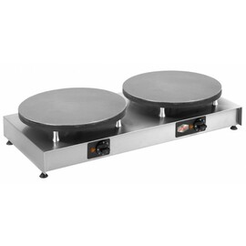 Crêpes-Gerät Crêpes Aktiv II mit 2 Backplatten Elektro 2 x 230 Volt 2 x 3200 Watt Produktbild