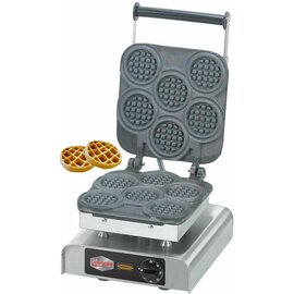 Waffeleisen ECO  | Waffelgröße Ø 80 x H 16 mm (6x)  | 2200 Watt 230 Volt Produktbild