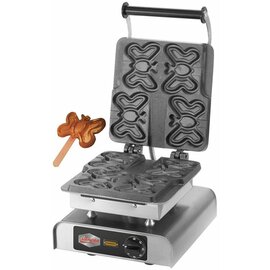 Waffeleisen ECO  | Waffelgröße 106 x 133 x H 24 mm (4x)  | 2200 Watt 230 Volt Produktbild