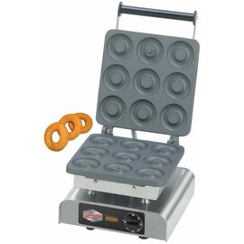 Waffeleisen eco Dony Donut  | Waffelgröße Ø 80 mm (9x)  | 2200 Watt 230 Volt Produktbild