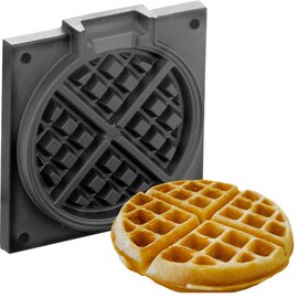 Backplatte Americano antihaftbeschichtet  | Waffelgröße Ø 180 x H 28 mm Produktbild