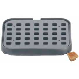 Tartlet-Backplatten T35 viereckig antihaftbeschichtet  | Waffelgröße 32 x 32 x 16 mm (35x) Produktbild