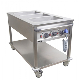 Bain Marie Trolley BT-3 beheizbar  • 3 Becken Produktbild