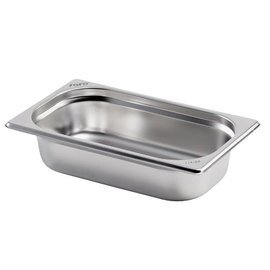 Gastronormbehälter GN 1/4 x 65 mm | 2 x 1,8 ltr | Edelstahl TOP LINE Saro Produktbild