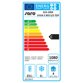 Kühltisch VIVIA S 903 S/S TOP | 3 Volltüren | 1365 mm x 700 mm H 870 - 890 mm Produktbild 1 L