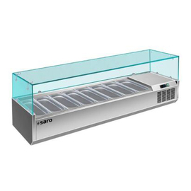 Aufsatzkühlvitrine VRX 1800/330 passend für 8 x GN 1/4 - 150 mm Produktbild