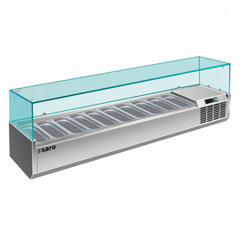 Aufsatzkühlvitrine VRX 2000/330 passend für 10 x GN 1/4 - 150 mm Produktbild