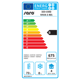 Gekühlter Arbeitstisch VIVA S 401 230 Watt | Volltür Produktbild 1 S