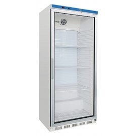 Lagerkühlschrank HK 600 GD weiß mit Glastür | Statische Kühlung Produktbild