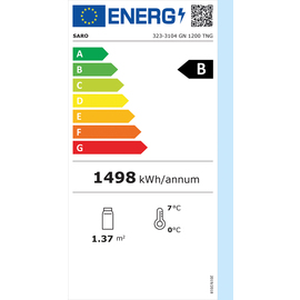 Gewerbekühlschrank GN 1200 TNG GN 2/1 | 1173 ltr | Umluftkühlung Produktbild 1 S