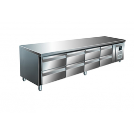 Unterbaukühltisch UGN 4180 TN | 8 Schubladen | 2230 mm x 700 mm H 650 mm Produktbild