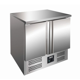 Kühltisch VIVIA S 901 S/S TOP | 2 Volltüren | 900 mm x 700 mm H 870 - 890 mm Produktbild