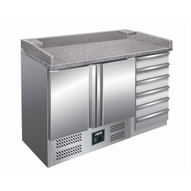 Pizzastation PZ 9001 230 Watt 257 ltr  | 2 Volltüren  | 6 Schubladen Produktbild