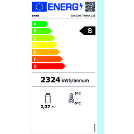 Kühlvitrine TAMAR 225 | Umluftkühlung L 1224 mm Produktbild 1 L