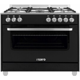 Multifunktionsherd TS95C61LNE schwarz mit Backofen | 5 Kochstellen Produktbild