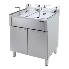 Elektrofritteuse BRAGA 40 ltr | Standgerät mit 2 Becken Produktbild