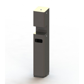 Desinfektionsmittel-Dispenser CAROLIN mit Sensor Standmodell fahrbar 800 ml 220 mm x 280 mm H 1300 mm Produktbild