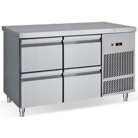 Kühltisch PG 139 S | 4 Schubladen | 1390 mm x 700 mm H 850 mm Produktbild 0 L