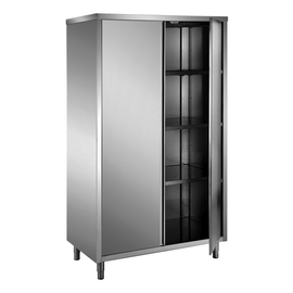 Lagerschrank Edelstahl | 2 Flügeltüren | 1000 mm x 700 mm H 2000 mm Produktbild