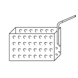 355-7350 Nudelkorb 1/3 CPC3, für Nudelkocher Modell 7070 Produktbild