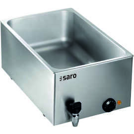 Bain Marie BMH 160 Gastronorm - 150 mm  • 1000 Watt | Wasserauslaufhahn Produktbild