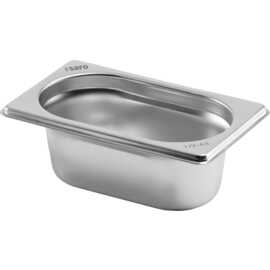 Gastronormbehälter GN 1/9 x 100 mm | 1 ltr | Edelstahl TOP LINE Saro Produktbild