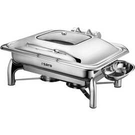 Chafing Dish RAINER GN 1/1 induktionsgeeignet Sichtfenster 9 ltr L 580 mm H 300 mm Produktbild