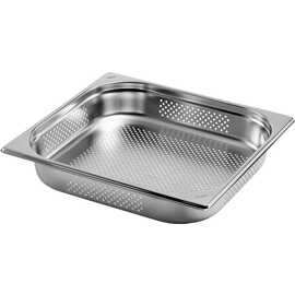 GN-Behälter GN 2/3 x 65 mm | Edelstahl BUDGET LINE | Boden gelocht Produktbild