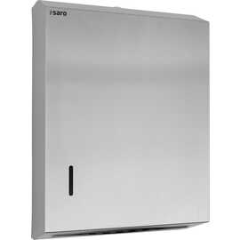 Papiertuchspender HTD Edelstahl 280 mm  x 102 mm  H 380 mm  | Füllstandsanzeiger Produktbild