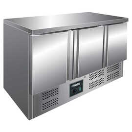 Kühltisch VIVIA S 903 S/S TOP | 3 Volltüren | 1365 mm x 700 mm H 870 - 890 mm Produktbild