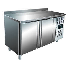 Kühltisch KYLIA GN 2200 TN | 2 Volltüren | Aufkantung Produktbild