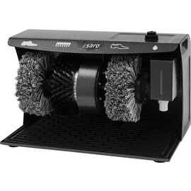 Schuhputzmaschine ESP 006  • anthrazit | Gummimatte | Ein-Aus-Fußschalter | 3 Bürsten Produktbild