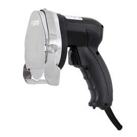 Dönermesser| Gyrosmesser ED 100 glatter Schliff Zahnschliff | schwarz  L 23 cm Produktbild