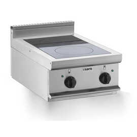 Induktionsherd E7/CUI12BBL Bedienung per Drehknopf 400 Volt 7 kW Produktbild