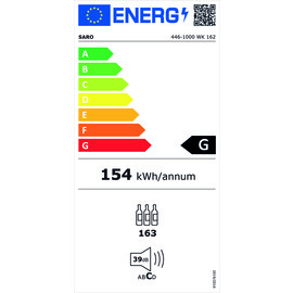 Weinkühlschrank WK 162 schwarz | Glastür Produktbild 22 S