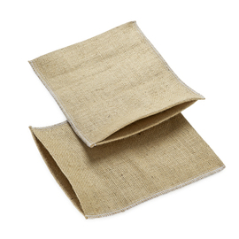 Topflappen | Blechanfasser Jute naturfarben 200 mm x 250 mm Produktbild