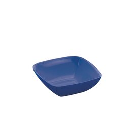 Schale 250 ml Melamin blau 115 mm  x 115 mm  H 40 mm Produktbild