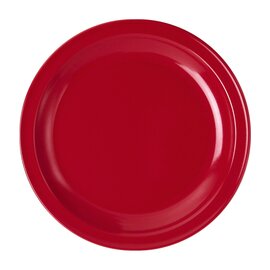 Teller Melamin rot  Ø 235 mm | Mehrweg Produktbild