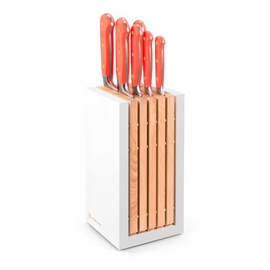 Messerblock mit 7 Messern CLASSIC COLOUR Coral Peach Produktbild