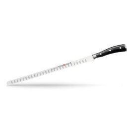 Lachsmesser CLASSIC IKON CLASSIC IKON schmal gerade Klinge flexibel Kullenschliff | schwarz | Klingenlänge 32 cm Produktbild