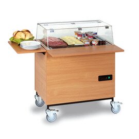 Kuchenwagen | Frühstücksbuffet 0144 buchefarben 230 Volt Produktbild