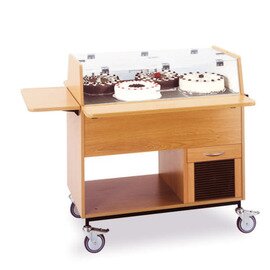 Kuchenwagen | Frühstücksbuffet 0184 buchefarben 230 Volt Produktbild